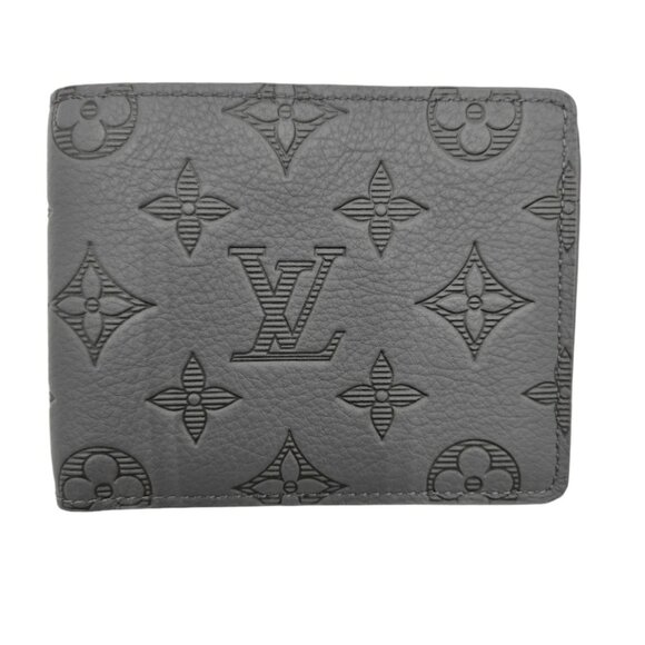 Louis Vuitton Portefeuille Multiple Bi-fold Wallet Monogram Shadow - COA include - Picture 4 of 16